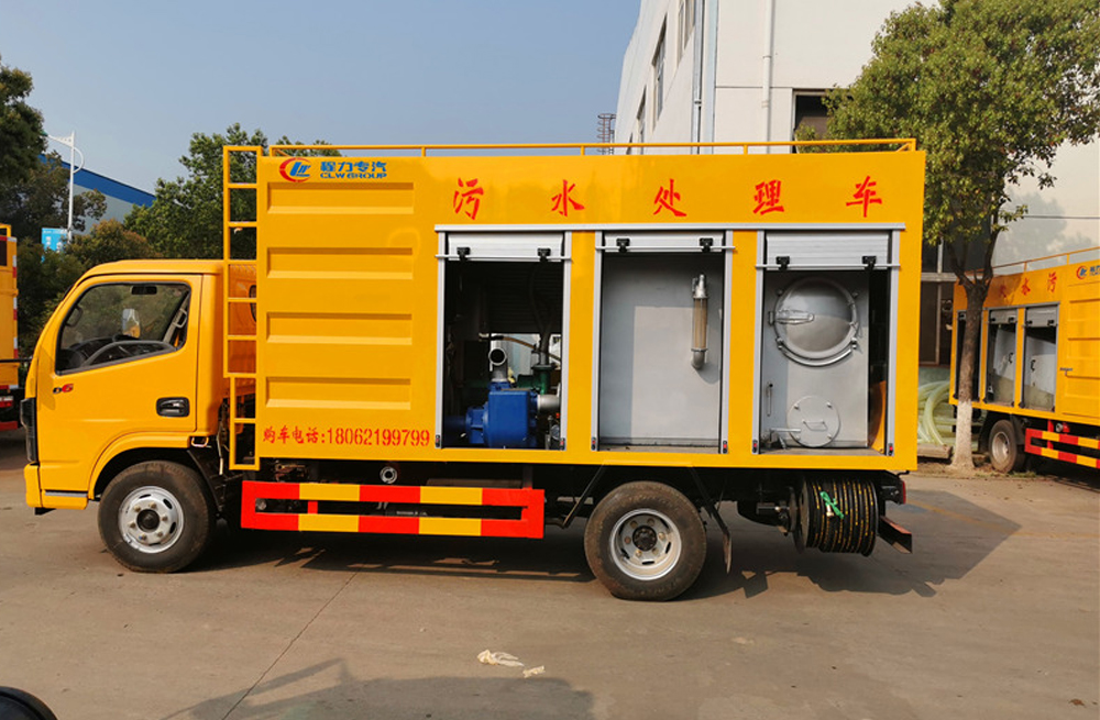 上城污水分离车